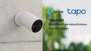 TP-Link | Tapo C425 | Smart Wire-Free Battery Security Camera