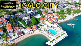 IGALO Snimak Dronom u Oktobru 2023 - IGALO CITY [4K Aerial View] MNE Crna Gora