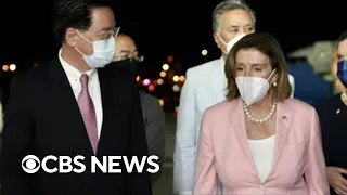 CBS News' Nancy Cordes details Pelosi's visit to Taiwan