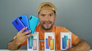 REDMI 9, REDMI 9a e REDMI 9c. PRINCIPAIS DIFERENÇAS !