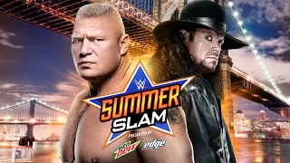 Brock Lesnar vs. The Undertaker: SummerSlam WWE 2K15 Simulation