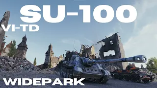 World of Tanks Replays - SU-100 - 4.8k damage in tier 6 - 12 kills