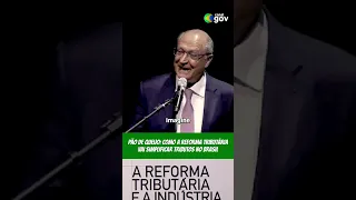 Na #fiesp #geraldoalckmin explica a #reformatributária #imposto #taxa