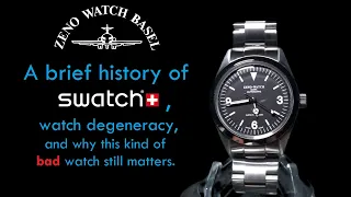 Zeno Super Precision & A Brief History of Swatch