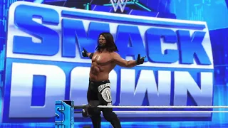 WWE 2K24 AJ Styles vs. LA Knight SmackDown