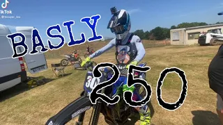 ENTRAÎNEMENT BASLY EN 250 YAMAHA !!!