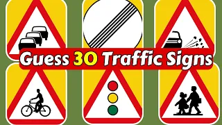 Guess the road signs | Traffic Signs quiz