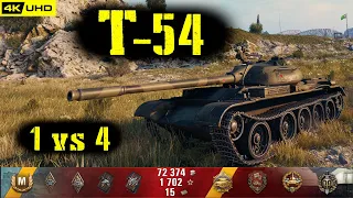 World of Tanks T-54 Replay - 10 Kills 8.1K DMG(Patch 1.4.0)