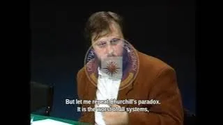 Slavoj Žižek endorses capitalist restoration in Slovenia, 1990 [Demon Forces V]