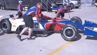 Behind the Scenes at IndyCar!  Immediate Carbecue!