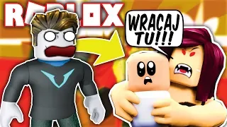 UCIEKAM PRZED STRASZNĄ NIANIĄ W ROBLOX!! (Escape The Evil Babysitter Obby! ) | ROBLOX