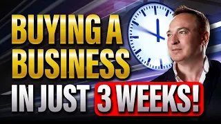 Buying a Business in Just 3 Weeks! With Jonathan Jay 2023