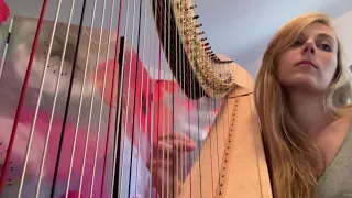 The last of the Mohicans - theme, harp cover