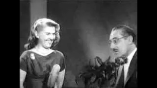 You Bet Your Life #57-20 Francis X. Bushman; Groucho learns about 'snogging' ('Chair', Feb 6, 1958)