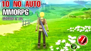 Top 10 NO AUTO MMORPG for Android & iOS With such a Best Gameplay of MMORPG on Mobile | LOW SPEC MMO