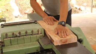 Extremely Unique Carpentry Techniques // The Skill of Using Large Woodworking Machines