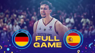 Germany v Spain | SEMI-FINALS | Full Basketball Game | FIBA EuroBasket 2022