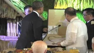 Dinner in honor of H.E. Barack Obama, President of the USA - President Aquino (Toast Remarks)