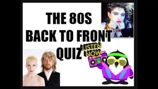 Name the 80's song backwards!(easy level)