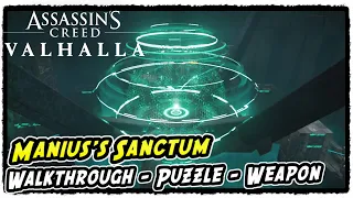 Manius's Sanctum Walkthrough Puzzle Guide Tomb of the Fallen Assassin's Creed Valhalla