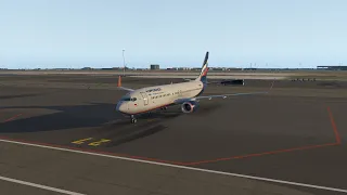 Посадка B738 Aeroflot на полосу  15 в Гамбурге | X-Plane 11