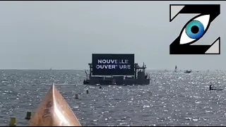 [Zap Net] Écran Pub Géant en pleine mer ! (19/08/21)