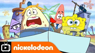 SpongeBob's First Driving Lesson 🚘  | The Patrick Star Show | Nickelodeon UK