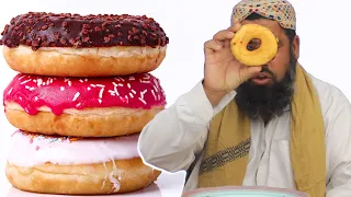 Tribal People Try Donuts For The First Time