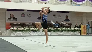 Mutum Romesh singh (Manipur) IM junior| 18th Aerobic Gymnastics National Championship | Aerobic Nick