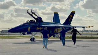 Blue Angels Winter Visit for the Fort Lauderdale Air Show