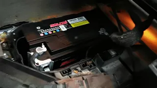 VW Touareg Battery location and changing