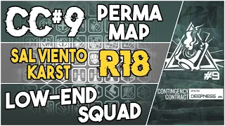 CC#9 Permanent Map - Sal Viento Karst Risk 18 | Low End Squad |【Arknights】