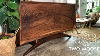 Building a Mid Century Modern Credenza, TV Stand, Media Console / How to  / Woodworking