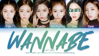 ITZY (있지) 'WANNABE' - You As A Member [Karaoke] || 6 Members Ver. || REQUESTED