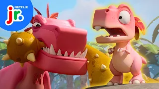 Hungry, HUNGRY Dinosaurs! 🦖 Bad Dinosaurs Teaser Clip | Netflix Jr