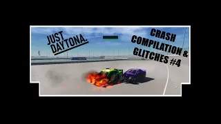 Just Daytona Crash Compilation & Glitches! #4 (Roblox Crashes)