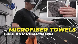 The Microfiber Towels I Use and Recommend for Detailing and Why