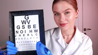 ASMR  A Relaxing Eye Exam with Dr. Lizi.  Medical RP, Personal Attention