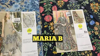 Maria B Unboxing  M prints Eid collection Eid Shopping Hit code #usmanfashion #mariab #mariablawn