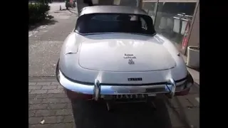 1969 Jaguar E type S2 roadster white