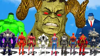 TEAM HULK VS TEAM VENOM & HULK LUCIFER & GREY HULK & ANTI VENOM | EPIC BATTLE