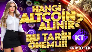 Hangi Altcoin Alınır ? Kripto Yükseliş Tarihi Geliyor ! SAKIN KAÇIRMA !🚀 | Altcoin Sepeti 2024