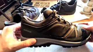 Quechua NH100 and NH150 Trekking Shoes Review Decathlon