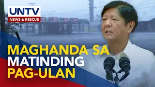 PBBM, hinimok ang LGUs na maghanda sa posibleng epekto ng tag-ulan dulot ng nalalapit na La Niña