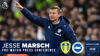 LIVE: Jesse Marsch press conference | Leeds United v Brighton and Hove Albion | Premier League