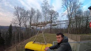 Впечатления от прыжка Bungee в Сигулде