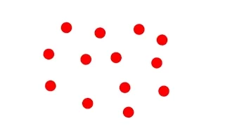 Numbers 0-20 Red dots | Glenn Doman Flash Cards
