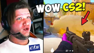 S1MPLE REACTS TO COUNTER-STRIKE 2! CS2 IS OUT NOW! CSGO Twitch Clips