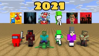 Monster School : Best epic episode 2021-Minecraft Animation