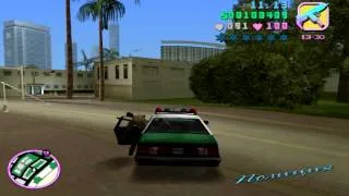 GTA Vice City Прохождение Миссия 25 Логово копов